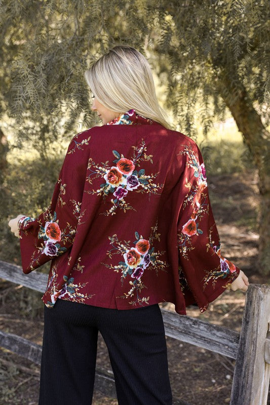 Lush Rose Kimono